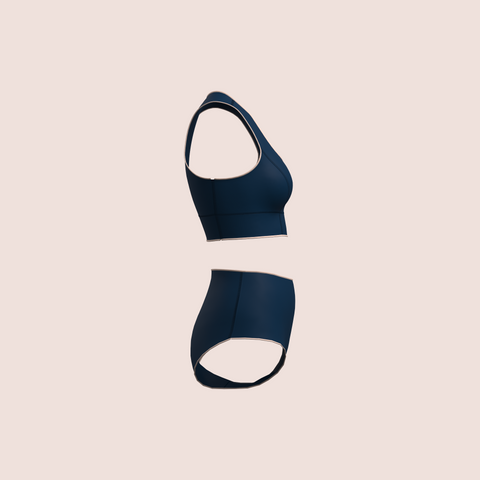 Tailored Scubakini - Full Coverage HIGH WAIST - 2mm Neoprene