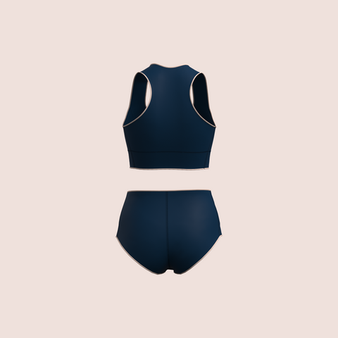 Tailored Scubakini - Full Coverage HIGH WAIST - 2mm Neoprene