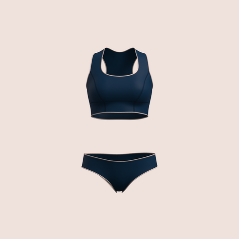 Tailored Scubakini - Cheeky Coverage - 2mm Neoprene