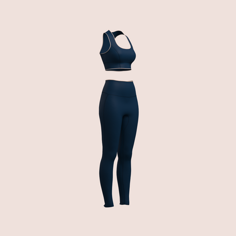 Shaping Leggings & Top - Tailored - 2mm Super Stretch Yamamoto