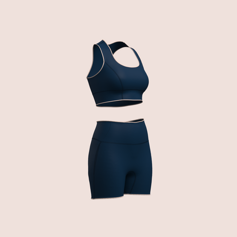 Tailored Scubakini - Shorts HIGH WAIST- 2mm Neoprene